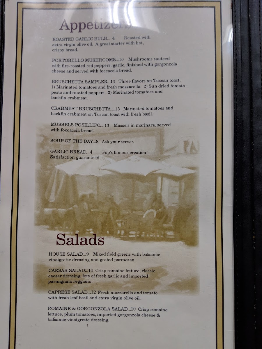 Menu Mancini's Brick Oven Pizzeria And Restaurant-2