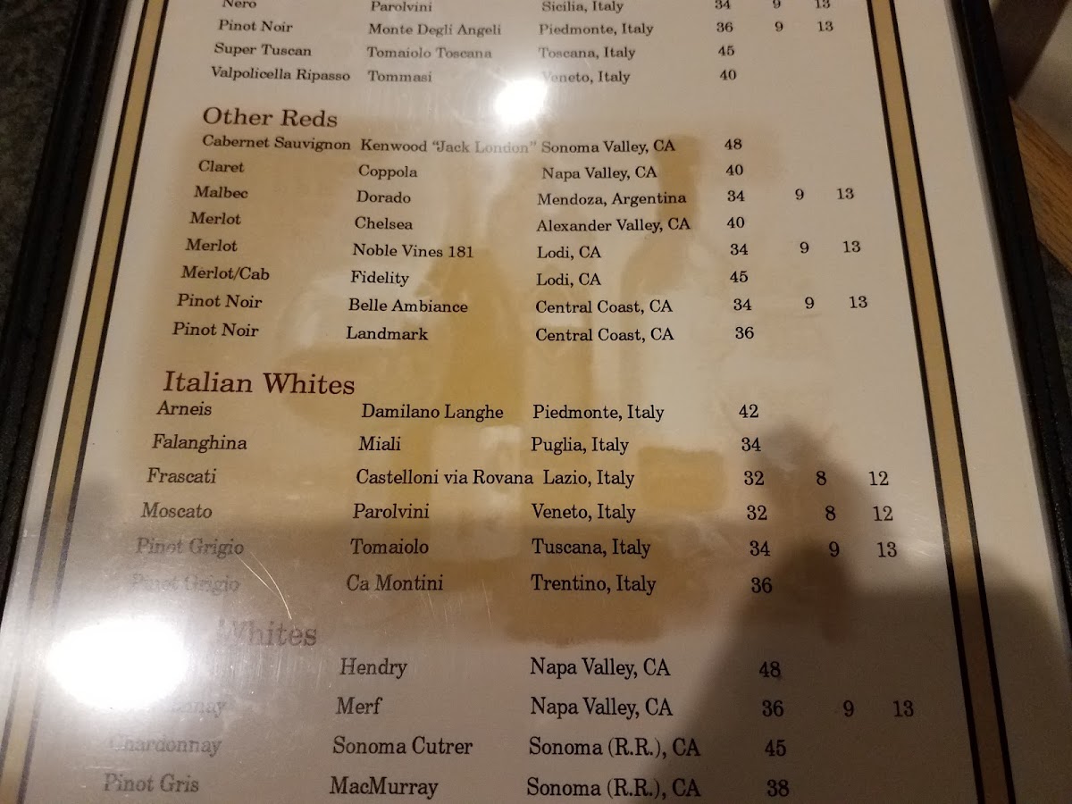 Menu Mancini's Brick Oven Pizzeria And Restaurant-4